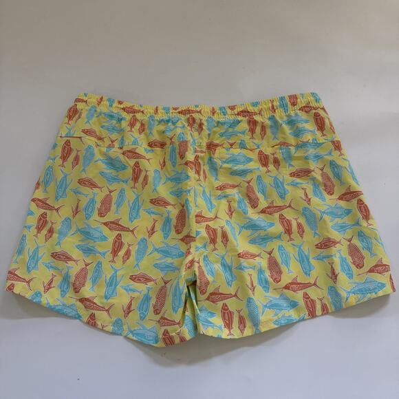 NWT Eddie Bauer Tidal Shorts Swim Trunks Mens 2XL FISH All Over Print - Picture 5 of 10